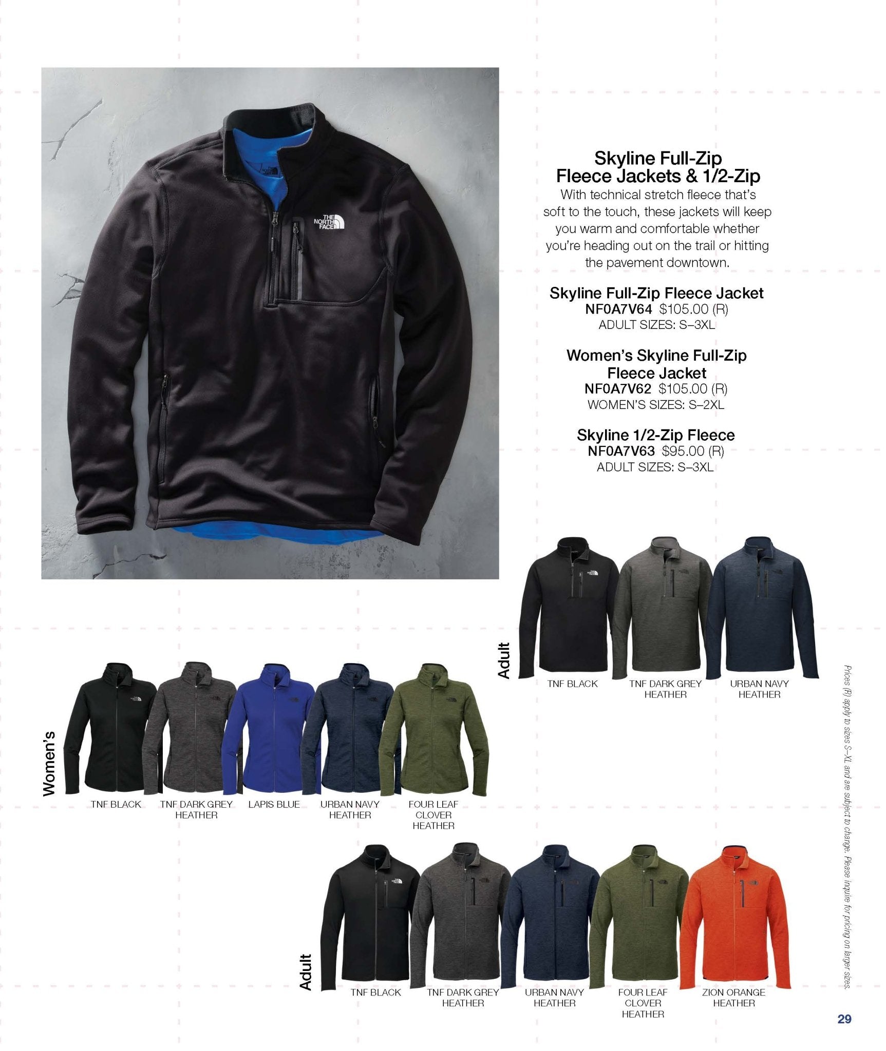 Digital Catalog - Merch by Etchified The North Face 2025 - Etchified - The North Face® - 