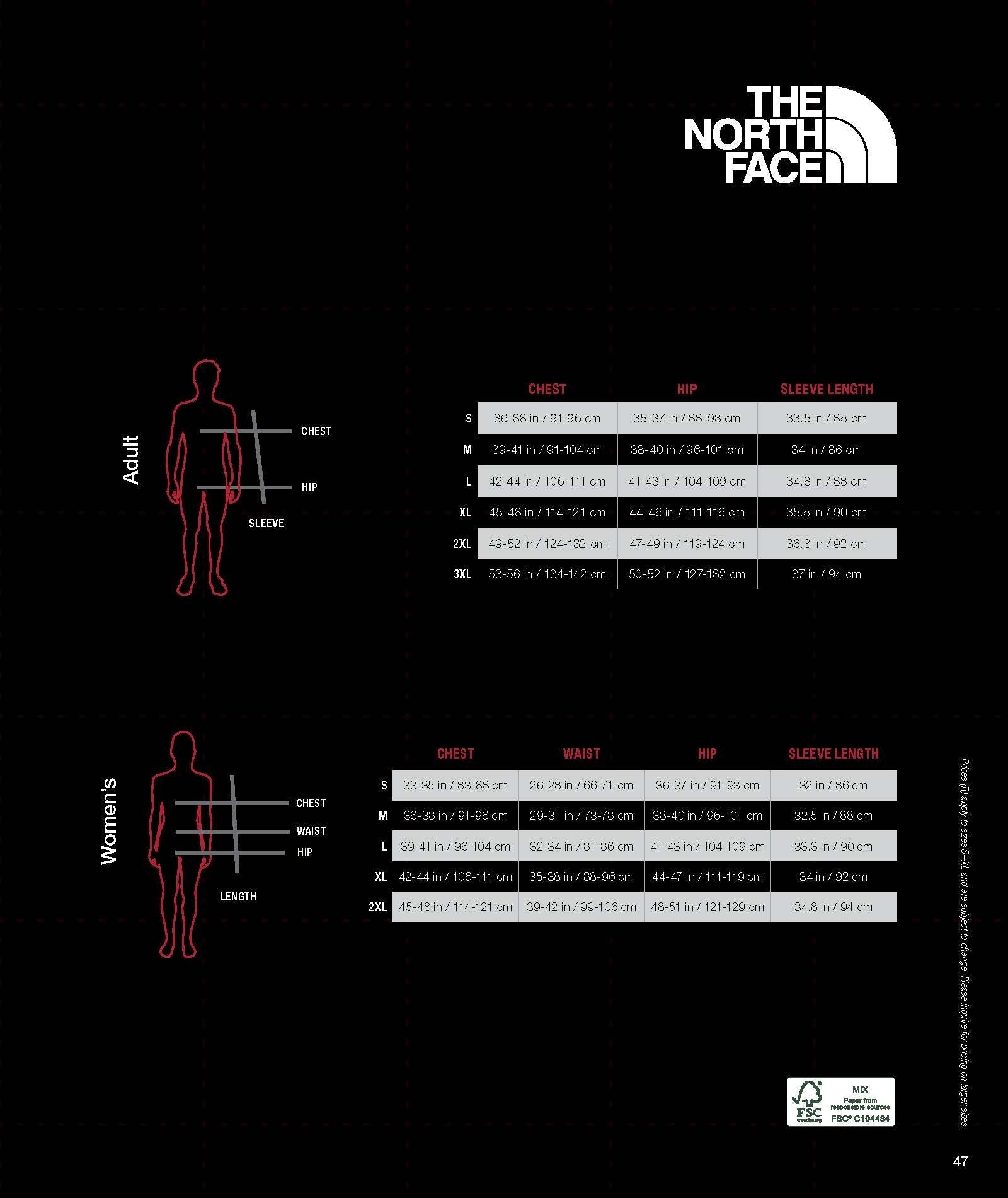 Digital Catalog - Merch by Etchified The North Face 2025 - Etchified - The North Face® - 