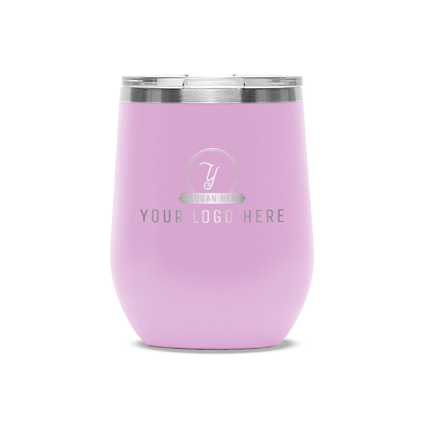 Wholesale Customized 12 oz Stainless Steel Wine Tumbler - Etchified-Etchified-WH_LTM858